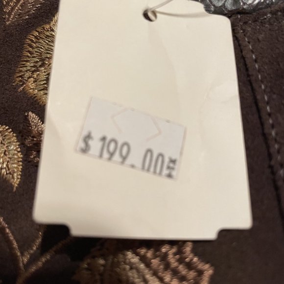 Antonio Melani Justine Brown Suede Boots - Like New! 7M - Picture 7 of 8